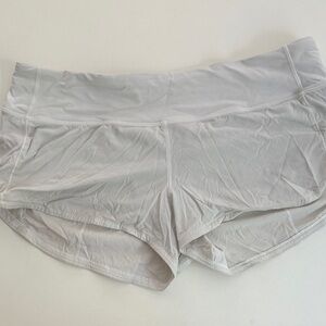 lululemon athletica white shorts